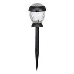 10 Lumens Pineapple Solar Path Light, Black