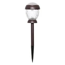 10 Lumens Pineapple Solar Path Light, Stainless Steel