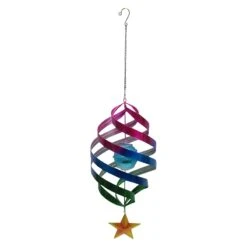 16IN METAL HANGING SPINNER