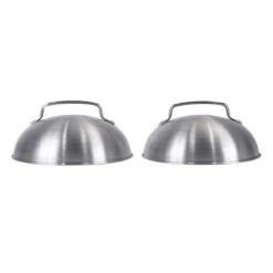 2-Pack Ignite Burger Grilling Domes