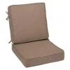 2-Piece Tristin Acorn Premium Gusseted Outdoor Deep Seat Cushion Set