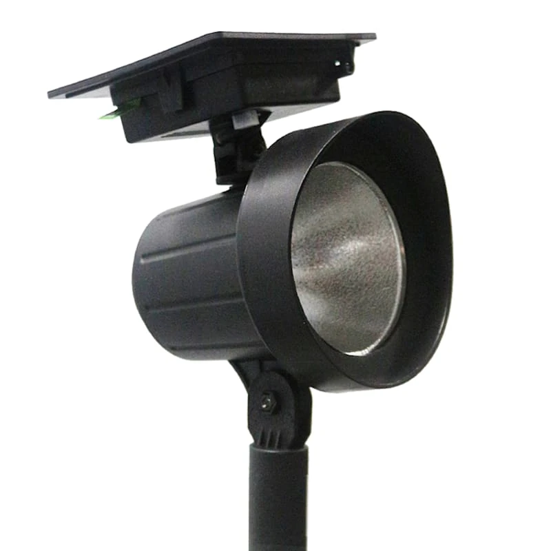 25 Lumen Solar Color Changing Spot Light, Black - Image 2