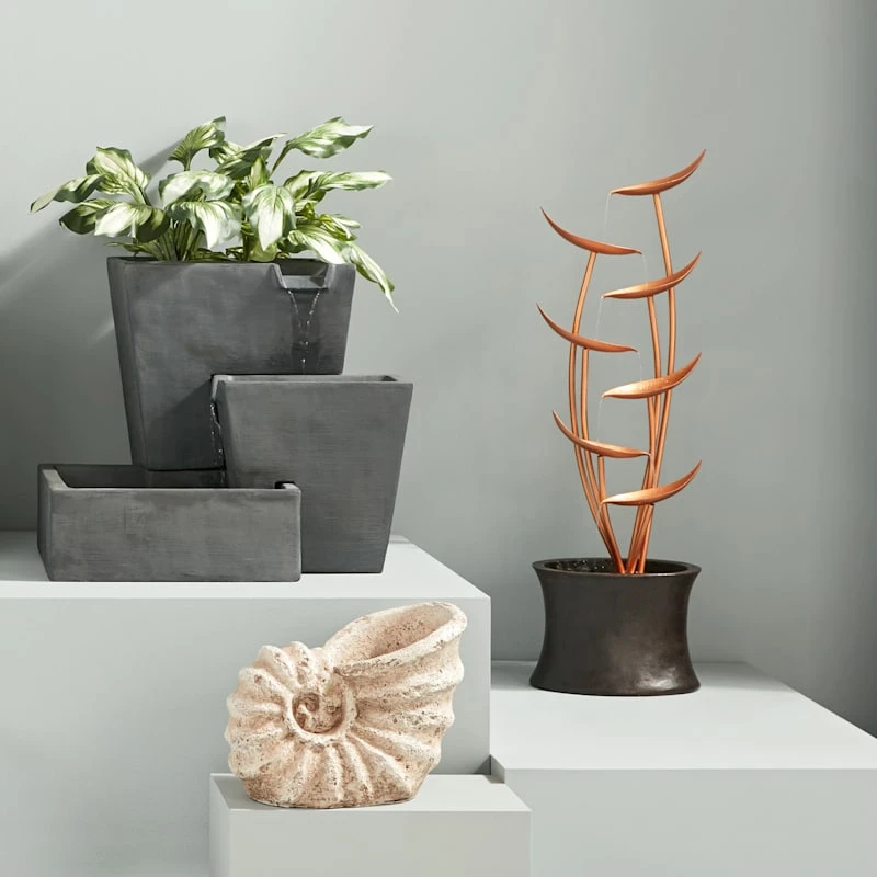 3-Tier Modern Tapered Fountain, 22x27