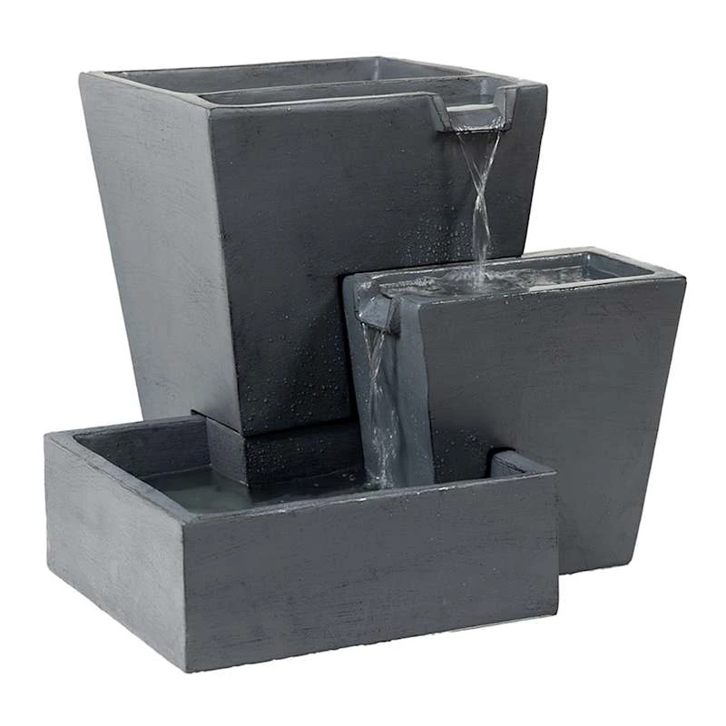 3-Tier Modern Tapered Fountain, 22x27 - Image 2