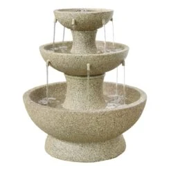 3-Tier Outdoor Fountain, 15"