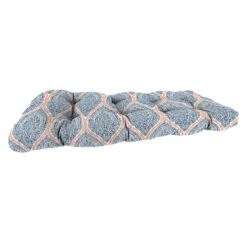 Andorra Tiger Lily Outdoor Wicker Settee Cushion