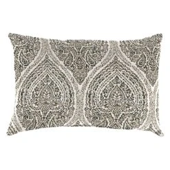 Andorra Umber Lumbar Outdoor Throw Pillow, 14x20
