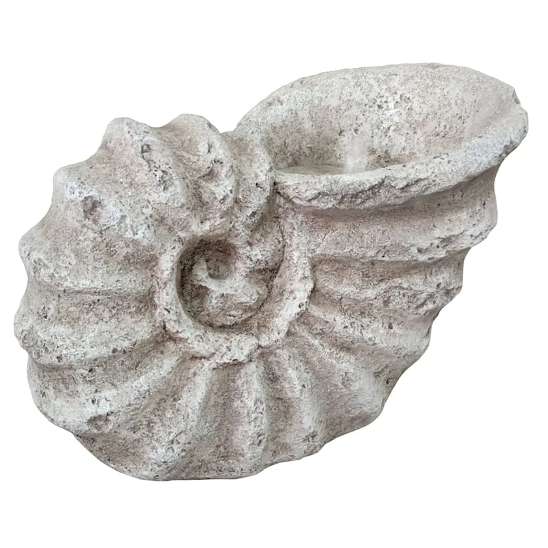 Antique Resin Conch Garden Fountain - Image 2
