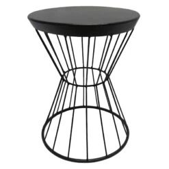 Black Metal Plant Stand, 15x11