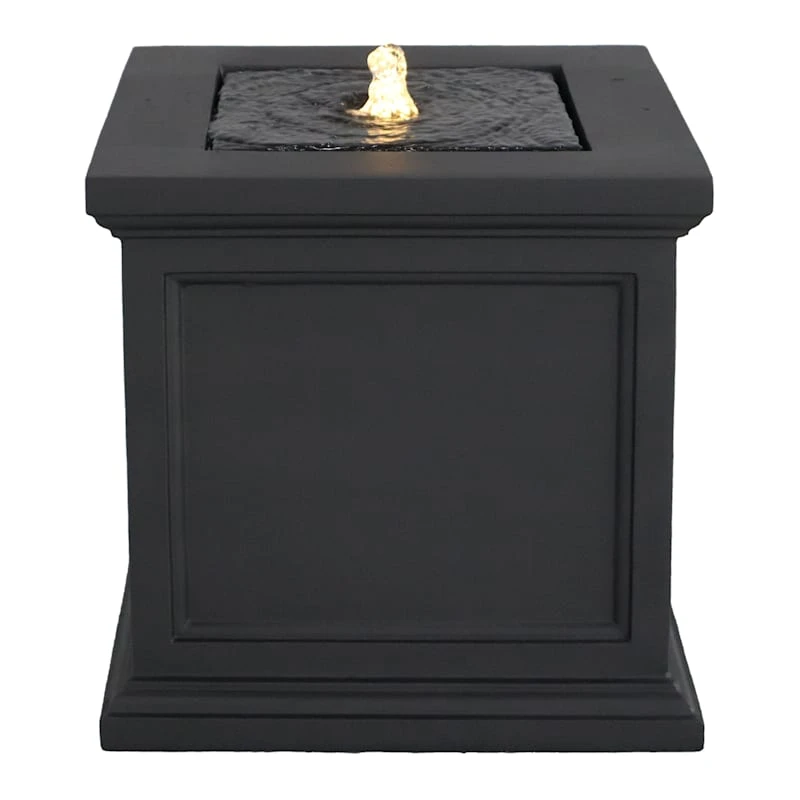 Black Polystone Fountain