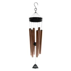Brown & Metal Tuned Windchime, 39"