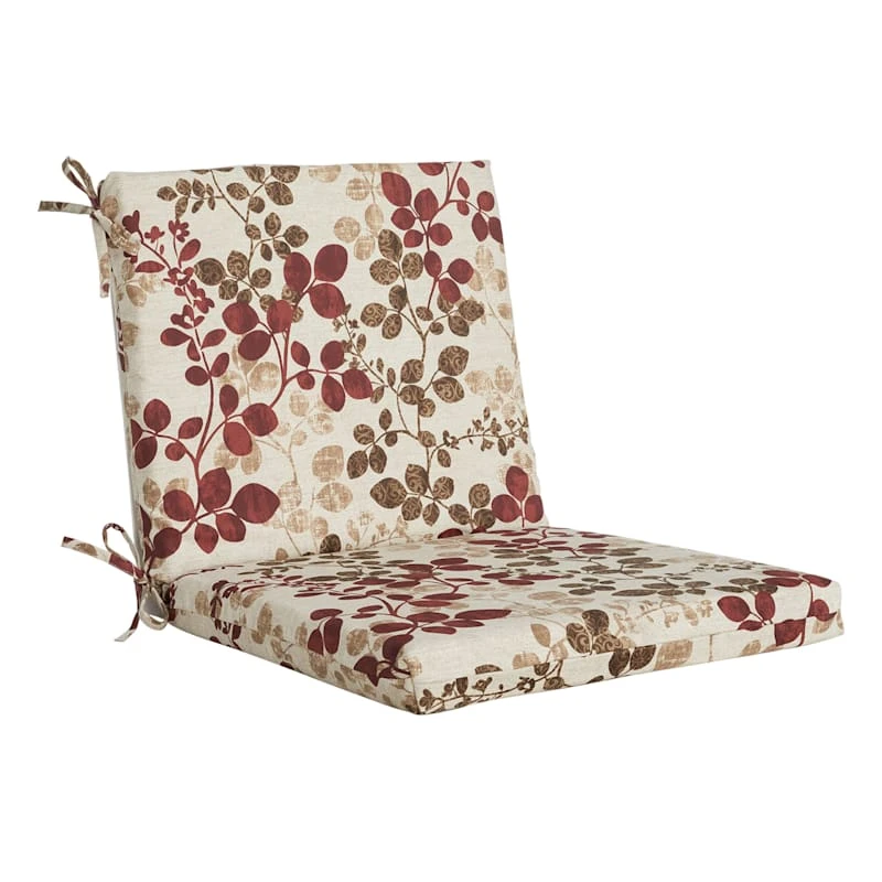 Cabrera Sangria Outdoor Hinged Seat Cushion