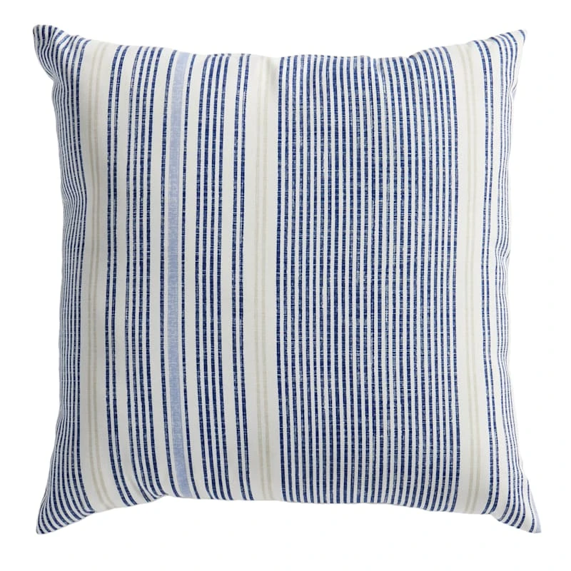 Calisto Striped Oversized Outdoor Throw Pillow, 20"