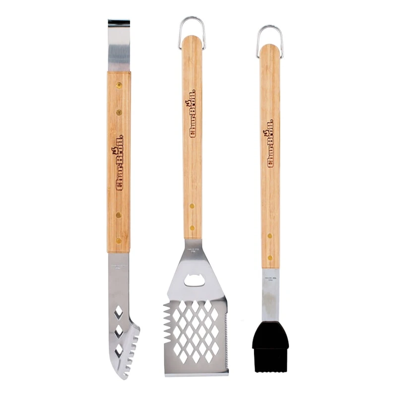 Char-Broil Bamboo Grill Tool Set