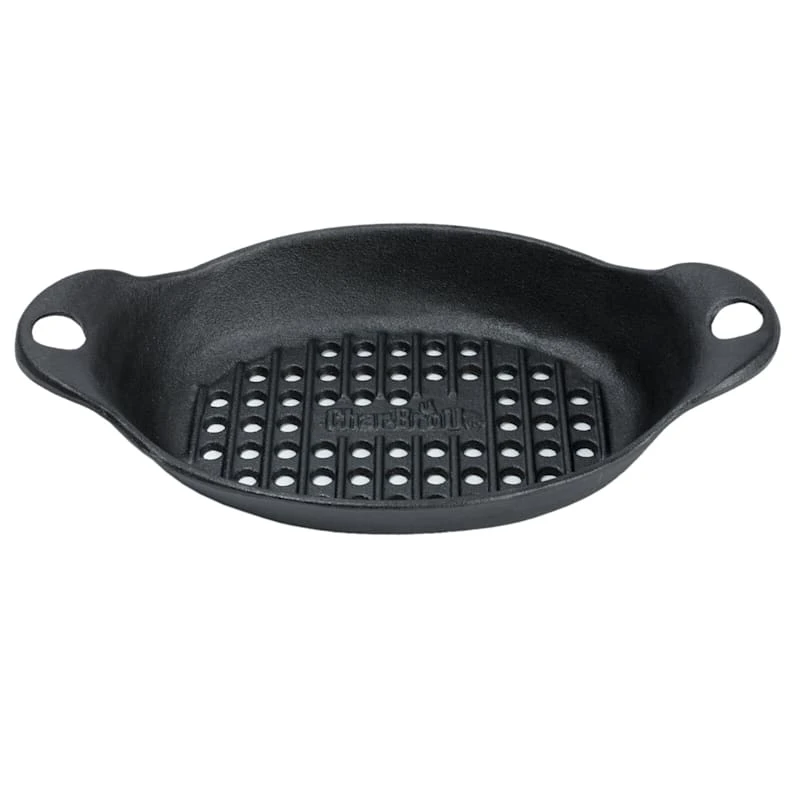 Char-Broil Oval Cast Iron Grilling Pan