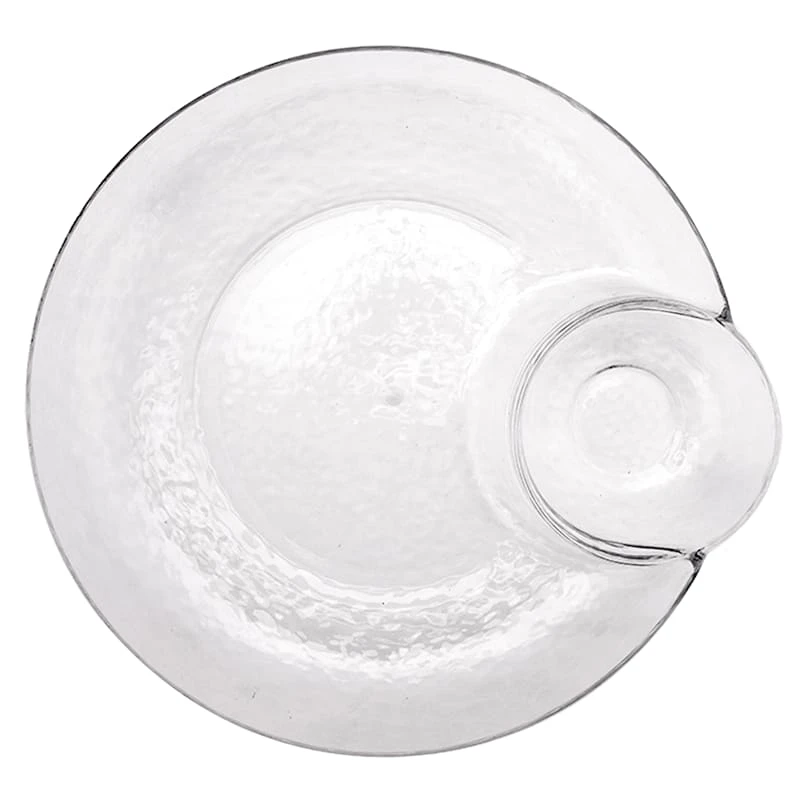 Clear Acrylic Chip & Dip Tray