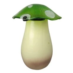 Decorative Lighted Mushroom Garden Statue With Timer