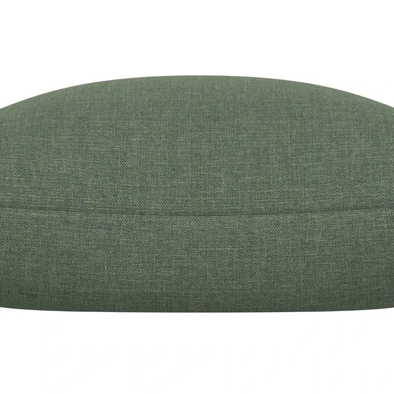 Endive Green Oversized Outdoor Throw Pillow - Image 2