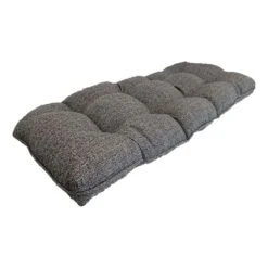 Fiddlestix Premium Dark Grey Outdoor Wicker Settee Cushion