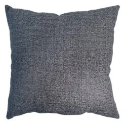 Fiddlestix Premium Oversized Dark Grey Outdoor Throw Pillow, 20"