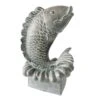 Found & Fable Koi Fish Garden Statue, 14"