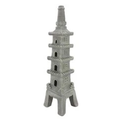 Found & Fable Tall Pagoda Statue, 34.5"