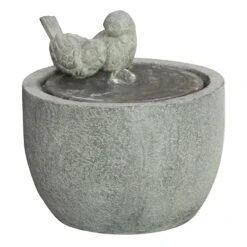 Fountain With Birds, 8"