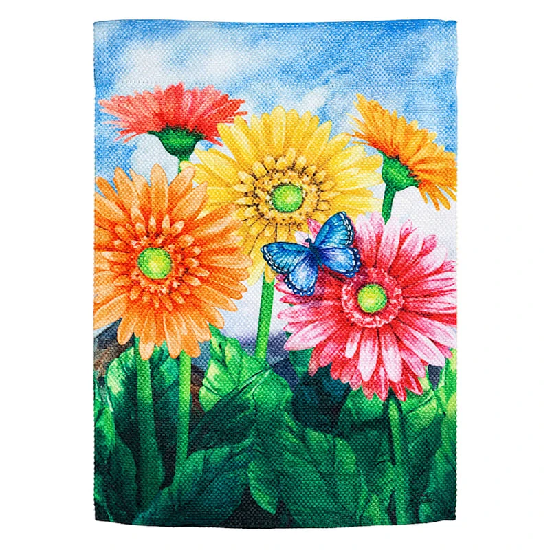 Gerbera Daisies Yard Flag, 18"