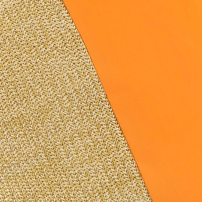 Hermosa Orange Color Block Outdoor Throw Pillow, 18" - Image 2