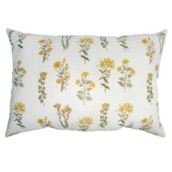 Honeybloom Floral Lumbar Outdoor Throw Pillow