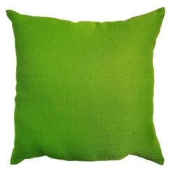 Kiwi Canvas Oversized Outdoor Throw Pillow, 20"