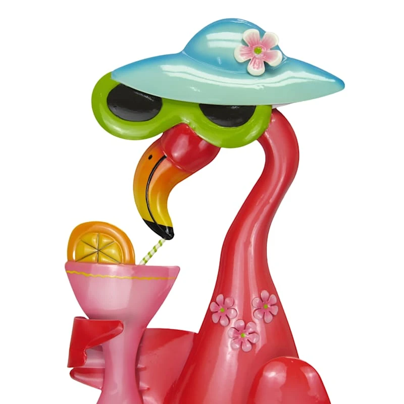 Metal Party Flamingo Stake, 38" - Image 3