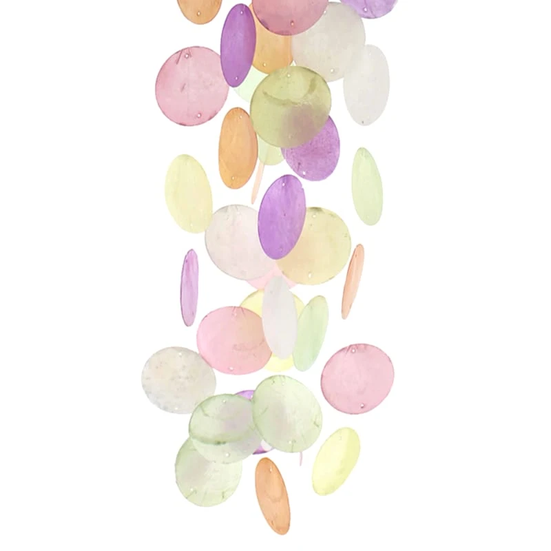 Multi-Color Shell Wind Chime, 30" - Image 2
