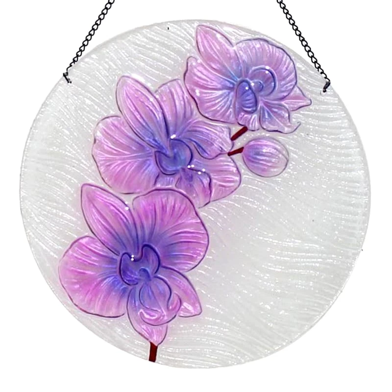 Orchid Suncatcher, 12" - Image 2