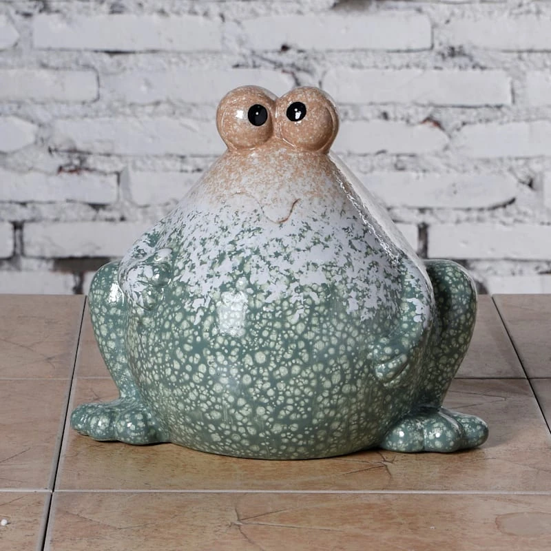 Outdoor Frog Figurine, 8.5" - Image 2