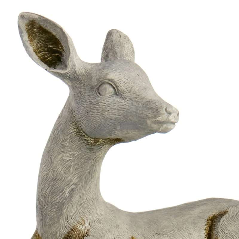 Outdoor Laying Deer Figurine, 17" - Image 5