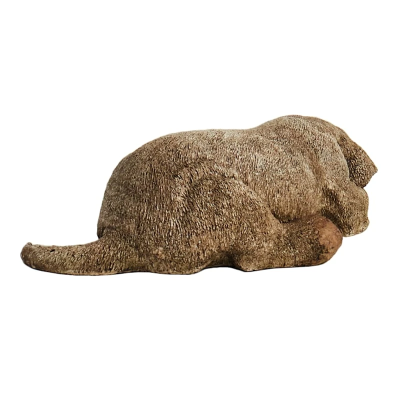 Outdoor Laying Dog Figurine, 16" - Image 3