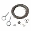 Patio Lights Up Cable Wire Kit, 40'
