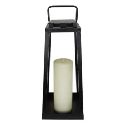 Providence Classic Metal LED Lantern, 21"