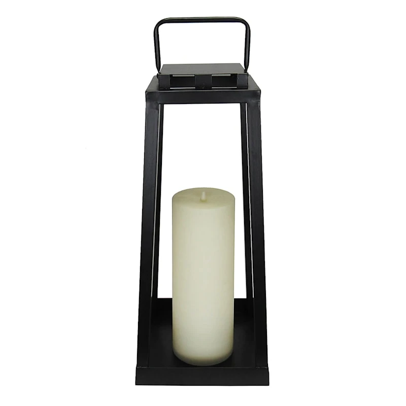Providence Classic Metal LED Lantern, 21"