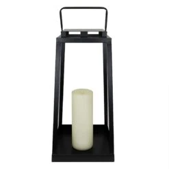 Providence Classic Metal LED Lantern, 24"