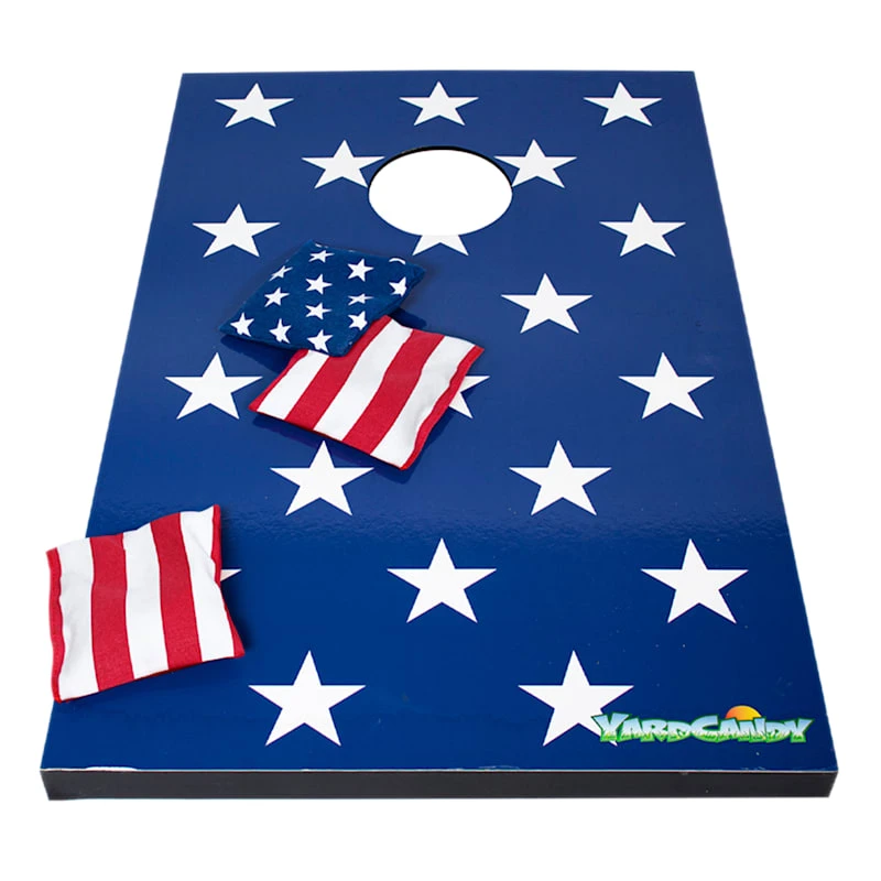 Providence Patriotic Wooden Cornhole Set - Image 3