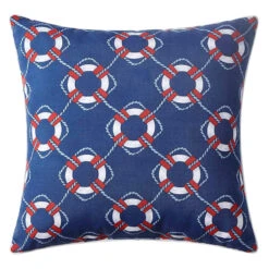 Providence Ring Buoy Outdoor Throw Pillow, 20"