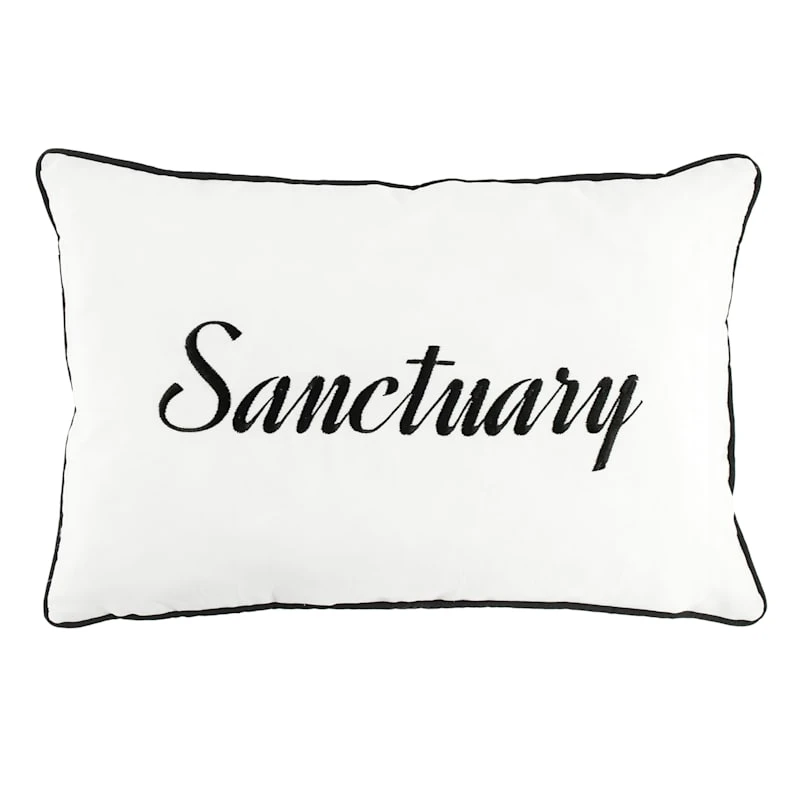 Providence Sanctuary Lumbar Outdoor Throw Pillow, 13x20