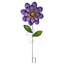 Purple Flower Stake