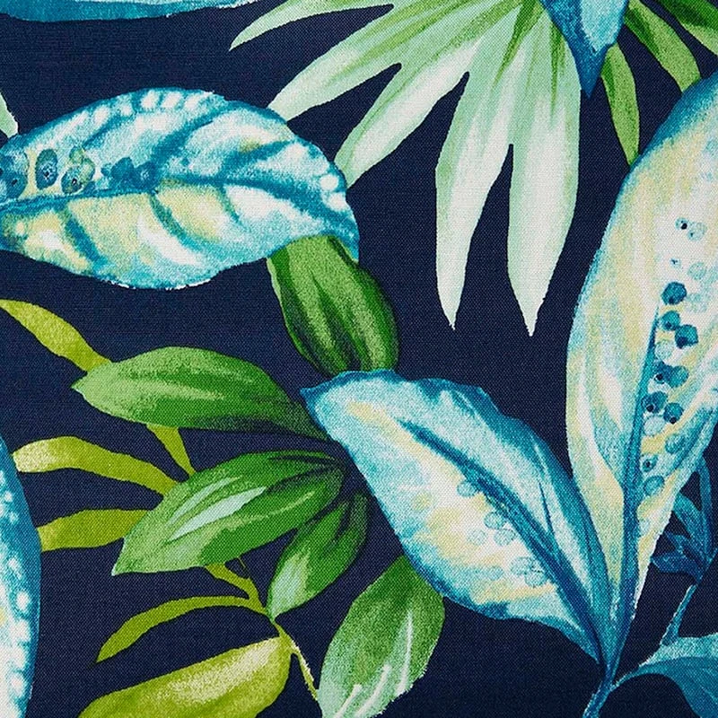 Seneca Navy Oversized Outdoor Throw Pillow, 20" - Image 2