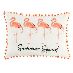 Summer Squad Outdoor Throw Pillow, 13x18