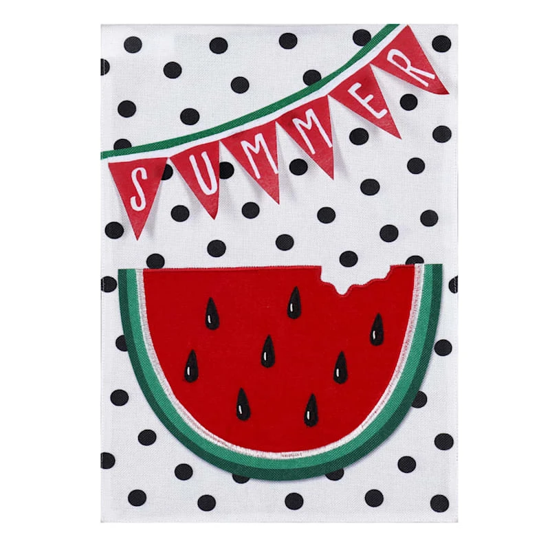 Summer Watermelon Garden Flag