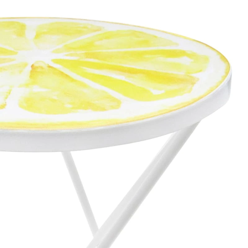 Sunny Club Lemon Slice Plant Stand, 18" - Image 2