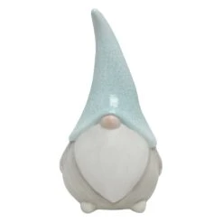 Sunny Club Outdoor Light Blue Terracotta Garden Gnome, 10"